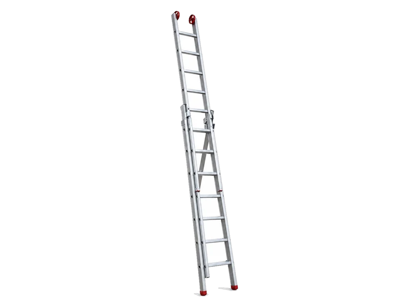 Aluguel de Escada Extensível — Escada extensível de alumínio de 4 a 6 m