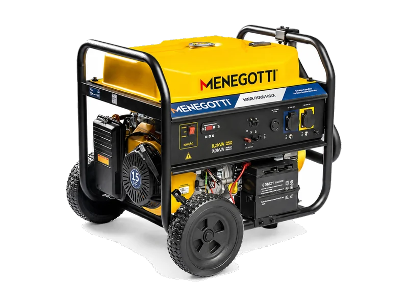 Aluguel de Gerador 8 kVA — Menegotti MGR 9000 MAX